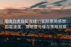 围绕白虎自扣在线的实际使用感想：加载速度、清晰度与缓存策略观察
