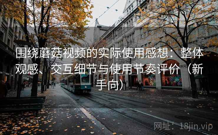 围绕蘑菇视频的实际使用感想：整体观感、交互细节与使用节奏评价（新手向）