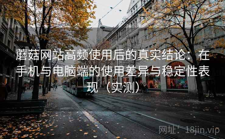 蘑菇网站高频使用后的真实结论：在手机与电脑端的使用差异与稳定性表现（实测）